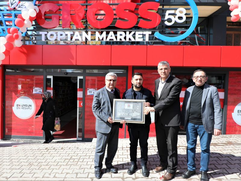 GSOSS58 MARKETİN YENİ ŞUBESİ İLİMİZE HAYIRLI OLSUN