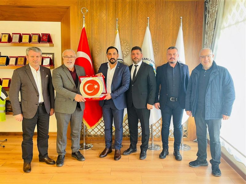 BORSAMIZ YÖNETİMİNDEN AKSARAY TİCARET BORSASI BAŞKANI ÖZKÖK'E ZİYARET