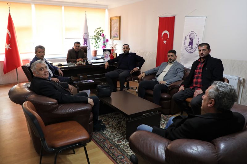 YÖNETİM KURULU ÜYELERİMİZ ZARA ESOB BAŞKANI ŞENER'İ ZİYARET ETTİ
